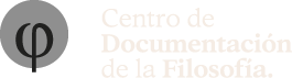 Logo centro de documentación filosófica